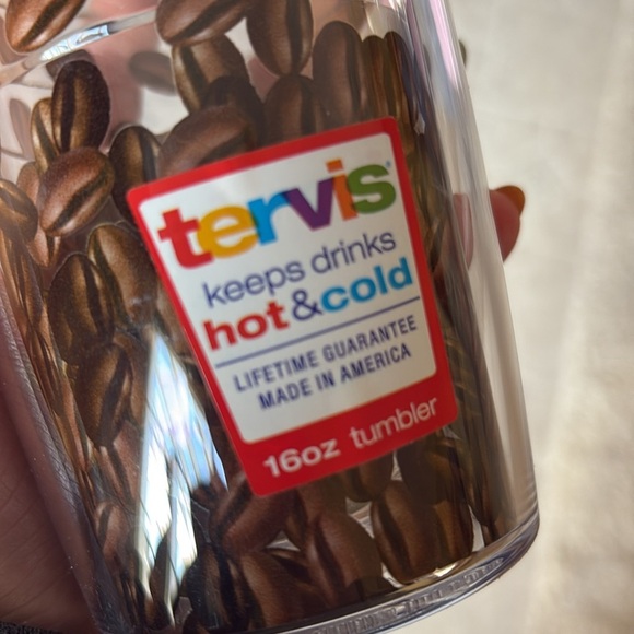 NEW Tervis Coffee Bean Tumbler 16oz - Picture 2 of 4